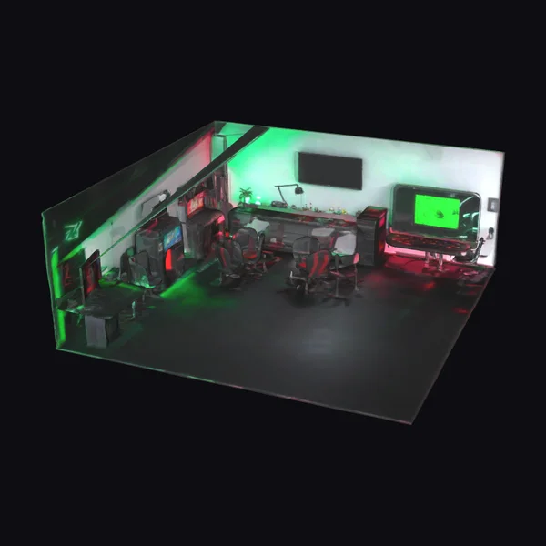 Gaming Room Interior