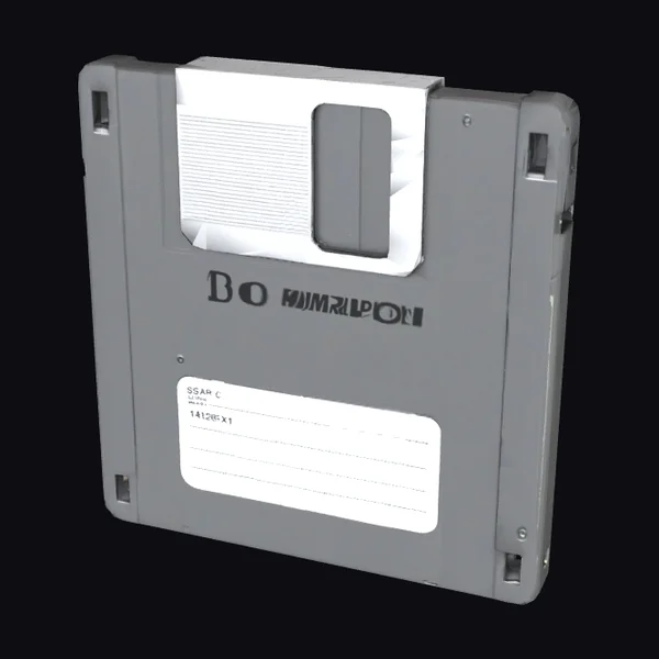 Detailed Floppy Disk