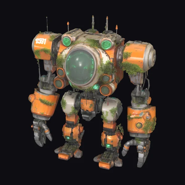 Abandoned Robot Sentinel