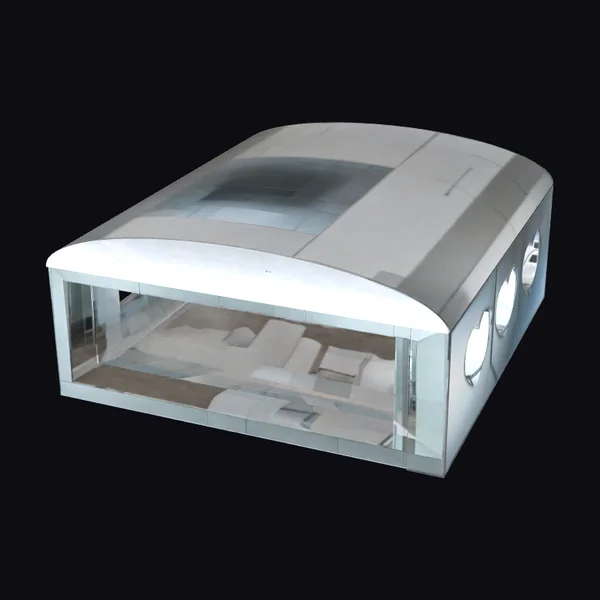 Futuristic Capsule Bedroom