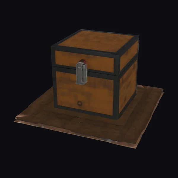 Wooden Treasure Chest