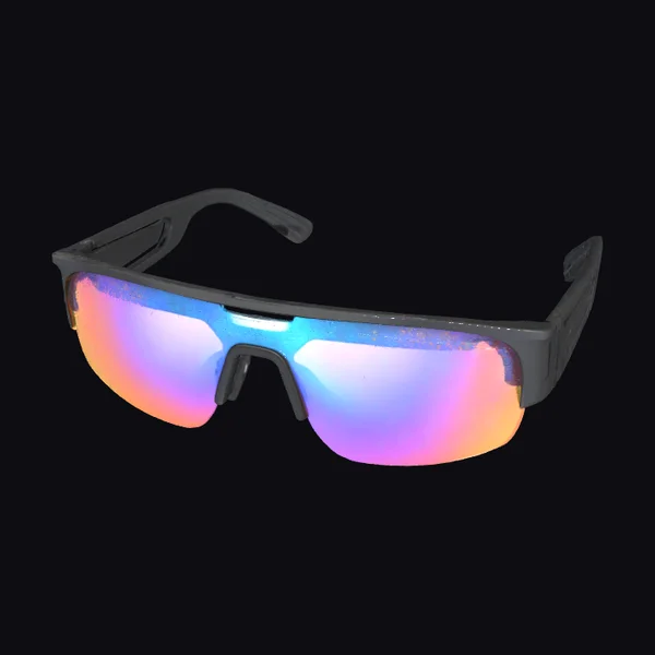 Iridescent Cyber Visor