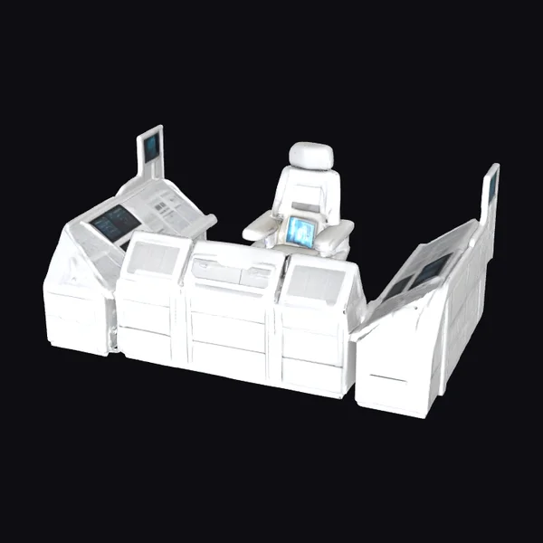 Futuristic Control Console