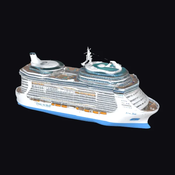Luxury Cruise Ship Model