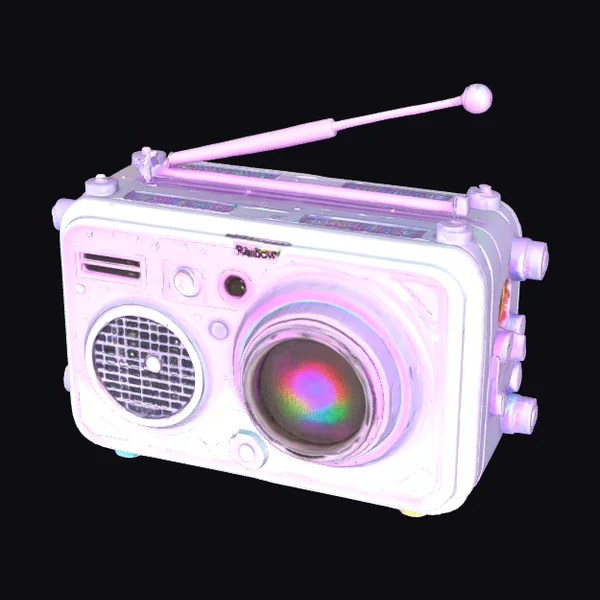 Rainbow Futuristic Radio