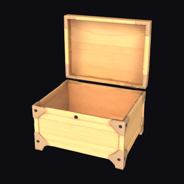 Wooden Treasure Chest