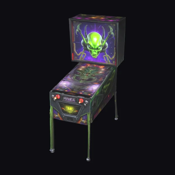 Alien Pinball Machine