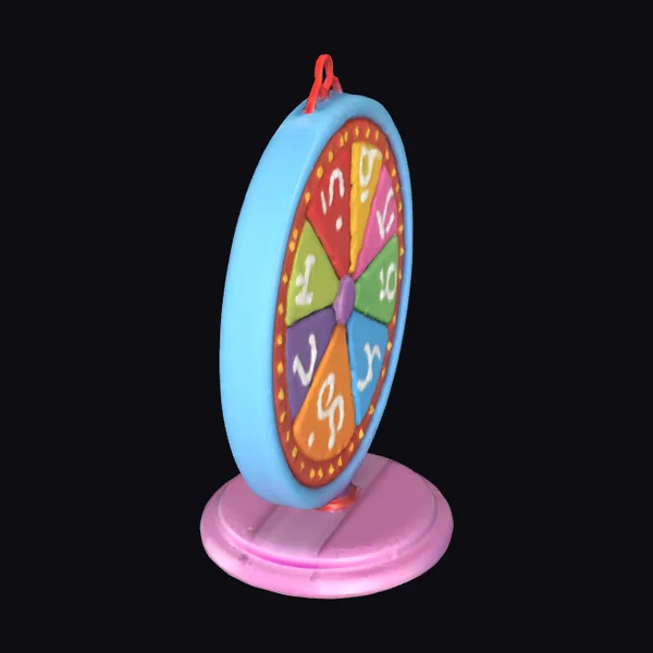 Colorful Game Spinner