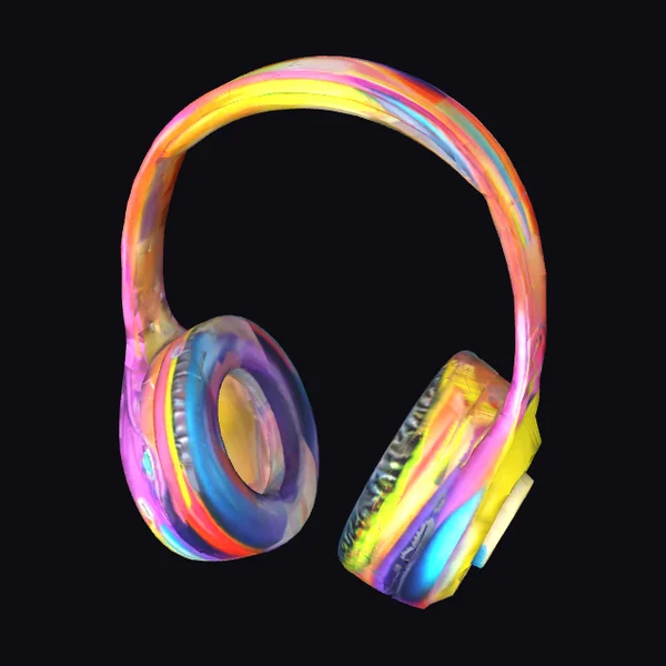 Rainbow Headphones