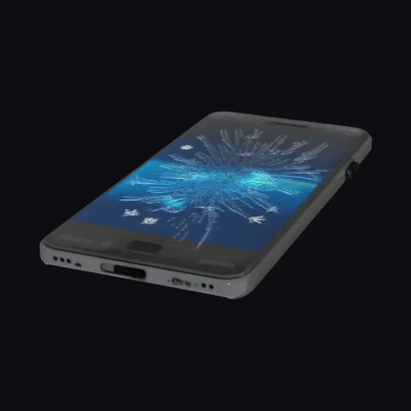 Sleek Black Smartphone