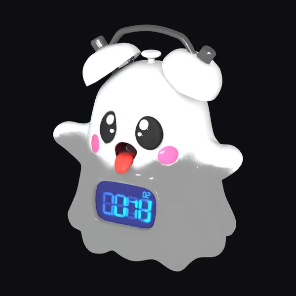 Ghost Alarm Clock Toy