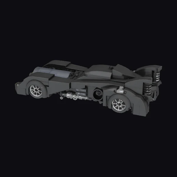 Dark Gray Lego Racer