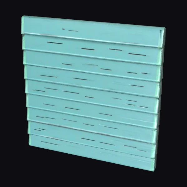 Weathered Metal Slats