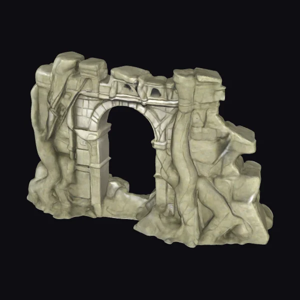 Ancient Stone Bridge Ruins