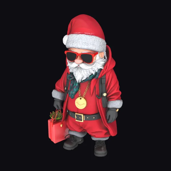 Santa with Swag