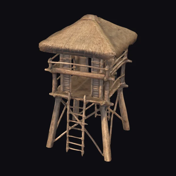 Wooden Zulu Watchtower