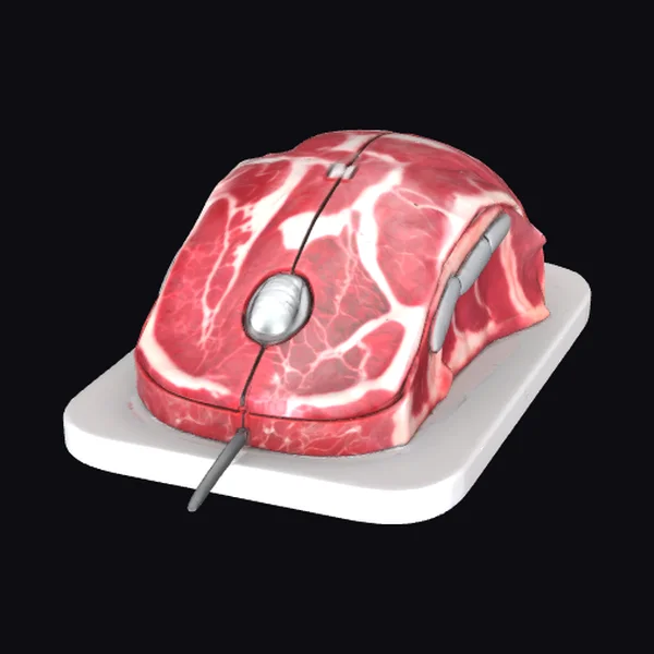Raw Meat Computer Mouse