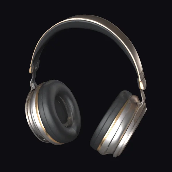 Futuristic Over-Ear Headphones