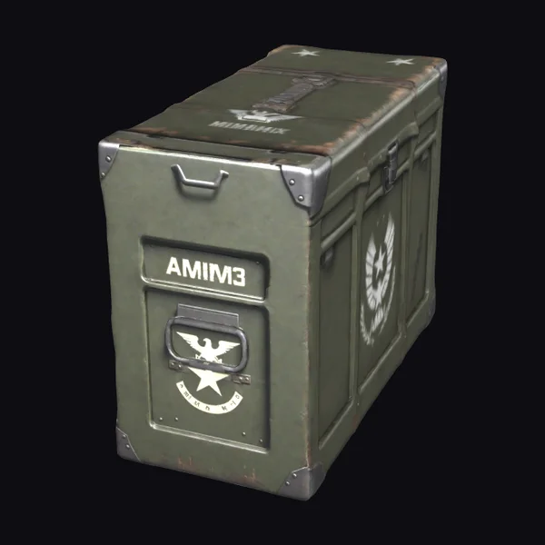 Military Ammo Storage Box