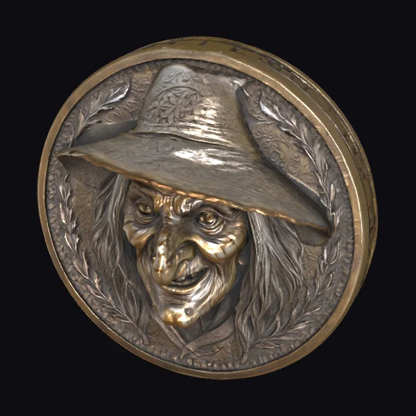 Witch's Bronze Coin