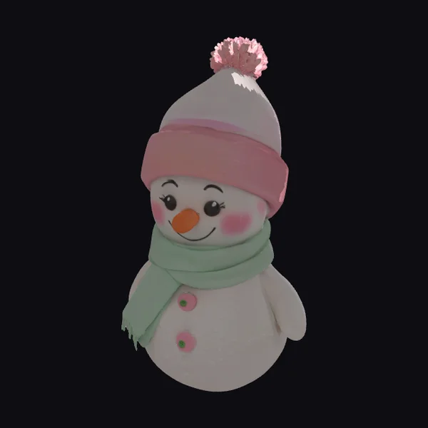 Cute Chibi Snowman