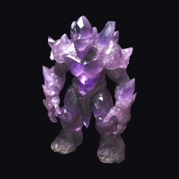 Amethyst Crystal Golem