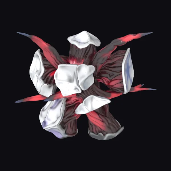 Alien Flower Creature