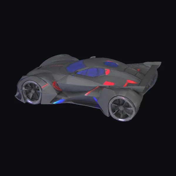 Cyberpunk Racing Car