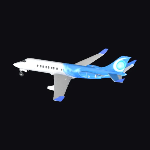 Modern Airplane Model