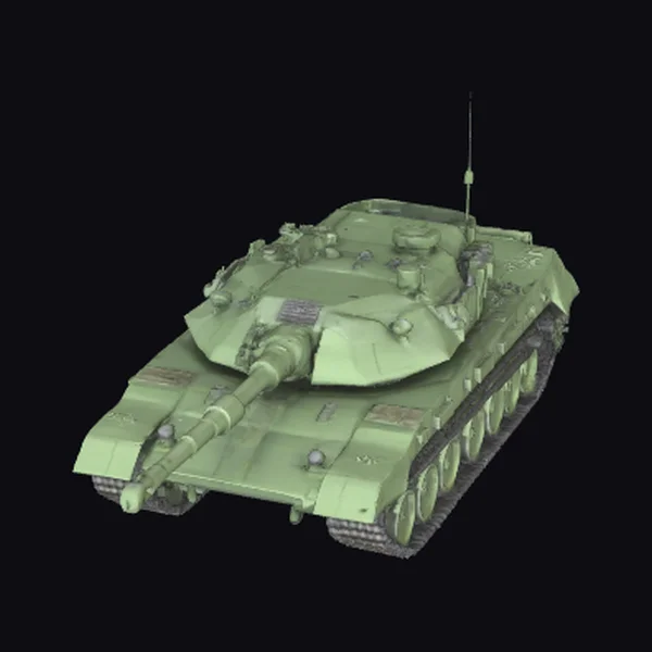 Green Main Battle Tank