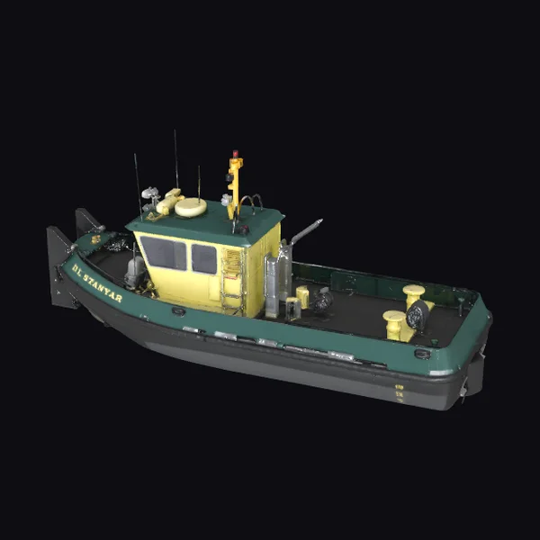 Tugboat Vessel Model