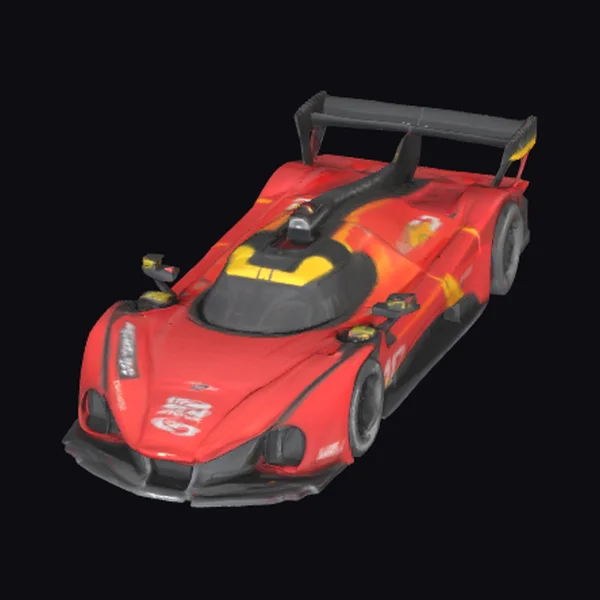 Red Race Car