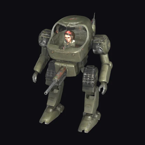 WWII Soviet Mecha Pilot