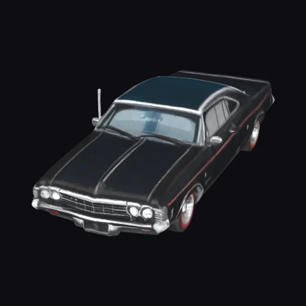 Black 1967 Chevrolet Impala