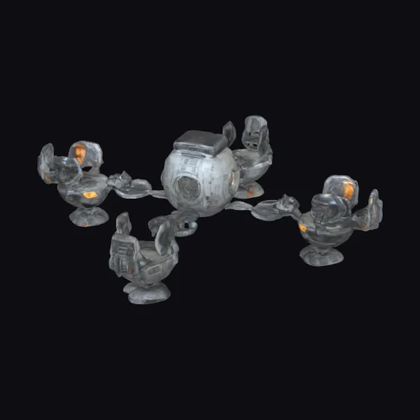 Sci-fi Spaceship Interior Modules