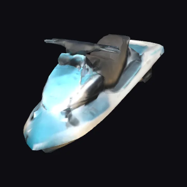 Speedboat on Water Surface