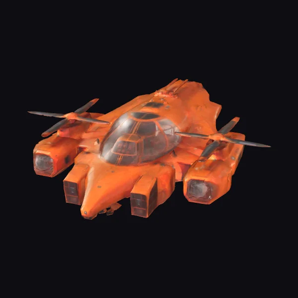 Mars VTOL Hovercraft