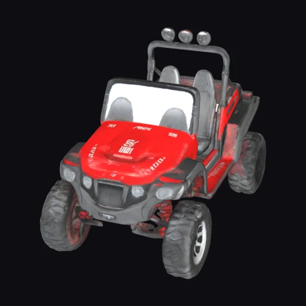 Red Off-Road Vehicle
