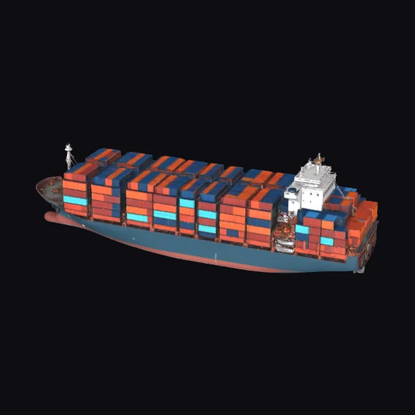 Cargo Container Ship
