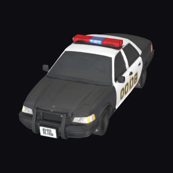 American Police Car