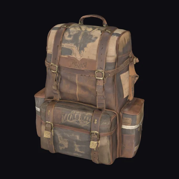 Vintage Leather Backpack