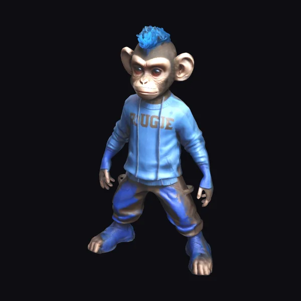 Anthropomorphic Monkey Rogue