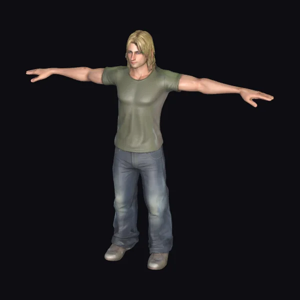 Adult Male in T-Pose