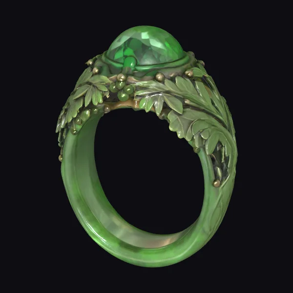Emerald Forest Ring