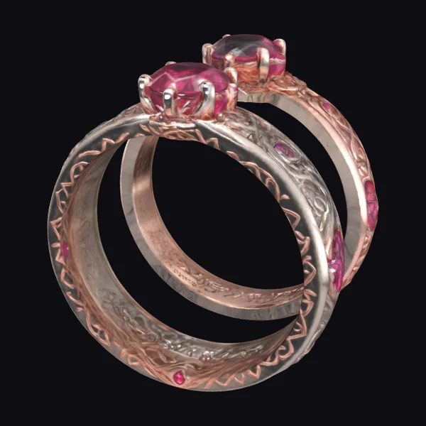 Enchanted Couple Rings