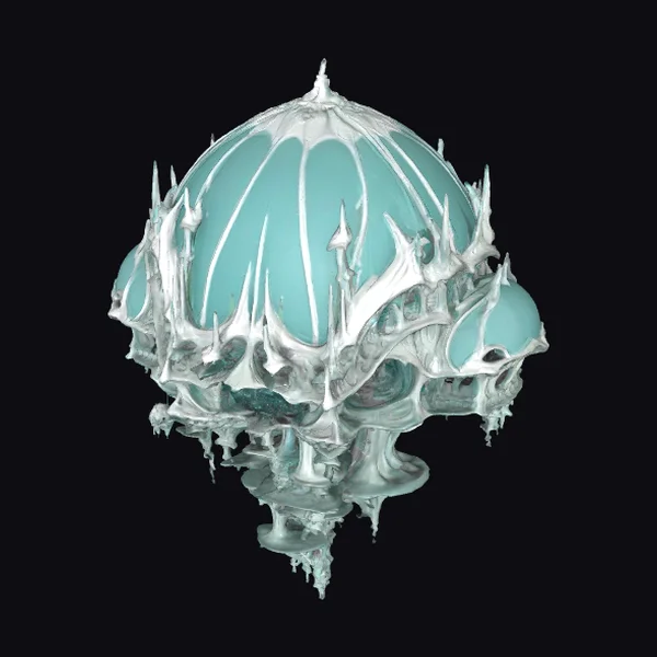 Glowing Crystal Citadel