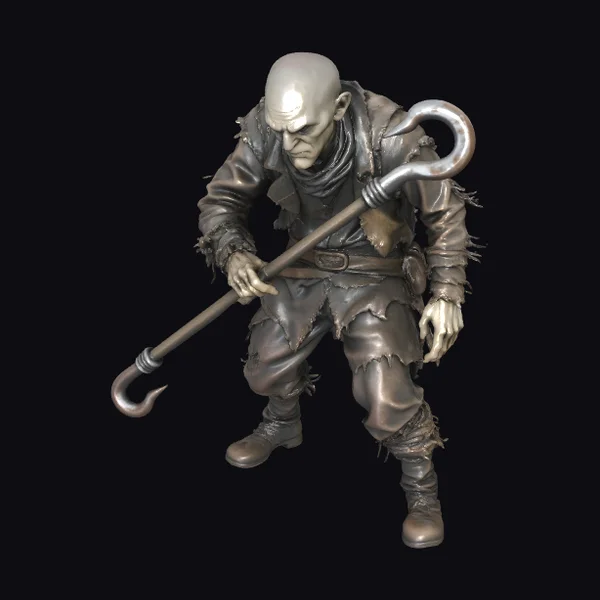 Bald Tattered Executioner