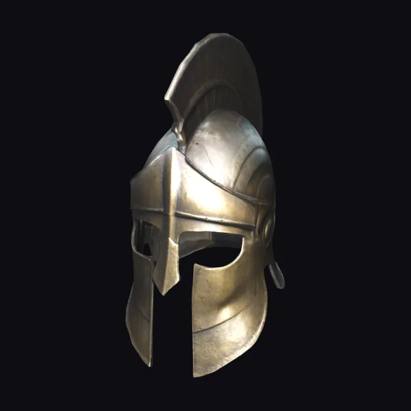Ancient Spartan Warrior Helmet