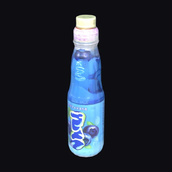 Blueberry Ramune Bottle