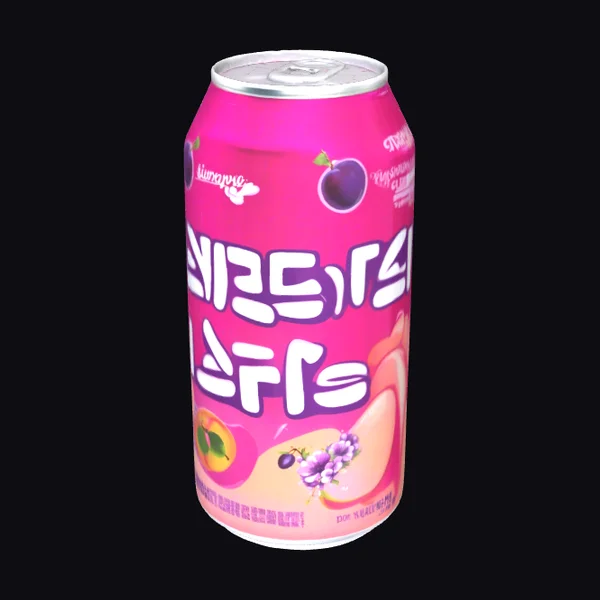 Sparkling Plum Soda Can